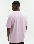 Comme Des Garcons T-Shirt Logo Print Pink