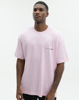 Comme Des Garcons T-Shirt Logo Print Pink