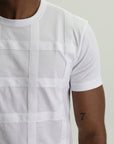 Comme Des Garcons T-Shirt Lattice White