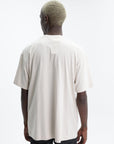 Comme Des Garcons T-Shirt Logo Print Beige