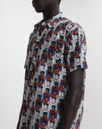 Comme Des Garcons Shirt Allover Print Multi Colour