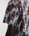 Comme Des Garcons Shirt Allover Print Multi Colour