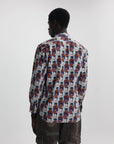 Comme Des Garcons Shirt Allover Print Multi