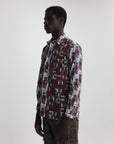 Comme Des Garcons Shirt Allover Print Multi