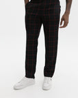 Comme Des Garcons Pants Window Pane Black-Red