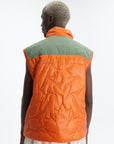 Moose Knuckles Jacket Icon Leaf Quilt Vest Kelp-Alert