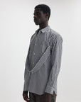Comme Des Garcons Striped White