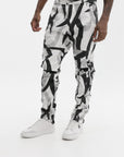 Massimo Sabbadin Pants All Over Print White