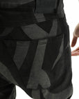 Massimo Sabbadin Pants All Over Print Black