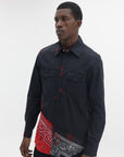 Massimo Sabbadin Shirt Double Pocket Black