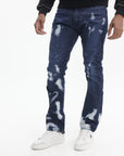 Massimo Sabbadin Jeans Patch Work Blue
