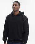 Massimo Sabbadin Sweater With Hood Black