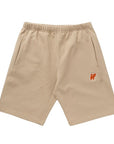 Kenzo Bermuda Shorts Elephant Logo Beige