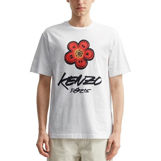 Kenzo T-Shirt X Futura 2000 Big Logo White – AL Capone Premium
