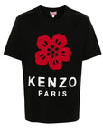Kenzo T-Shirt Big Logo Boke Flower Black