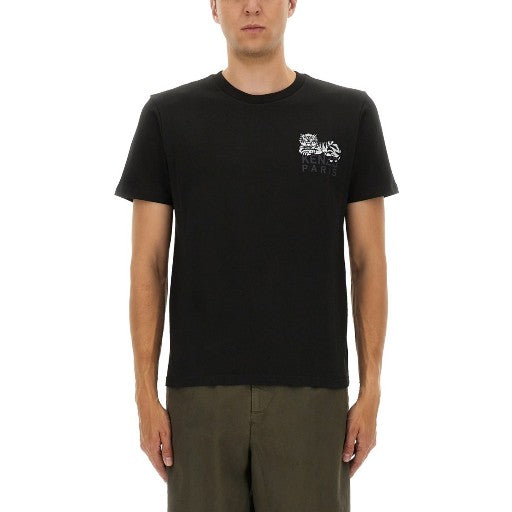 Kenzo T-Shirt Happy Tiger Black-AL Capone Premium