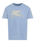 Etro T-Shirt Logo Blue