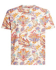 Etro T-Shirt Paisley Print Multi