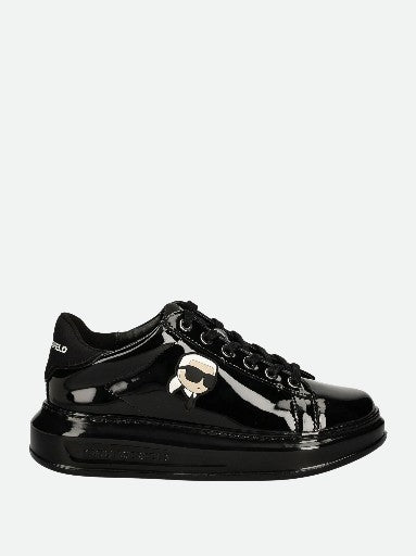 Karl Lagerfeld Sneaker Kll296 Kapri Nft Shine Lo Lace Black - AL