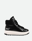 Karl Lagerfeld Boot Kll287 Lug Mid Lace Black