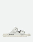 Karl Lagerfeld Slide Kls56 Kondo Tred 2-Strap Off White Rubber