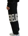 True Religion Jogger Knit Panel Tr Jet Black