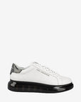 Karl Lagerfeld Sneaker Kl583 Kapri Kushion Lo Lace Lthr White-Black
