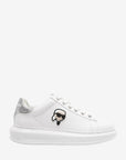 Karl Lagerfeld Sneaker Klls55 Kapri Nft Lo Lace White-Silver