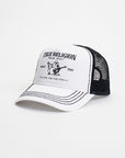 True Religion Trucker Cap Srs Colorblock White