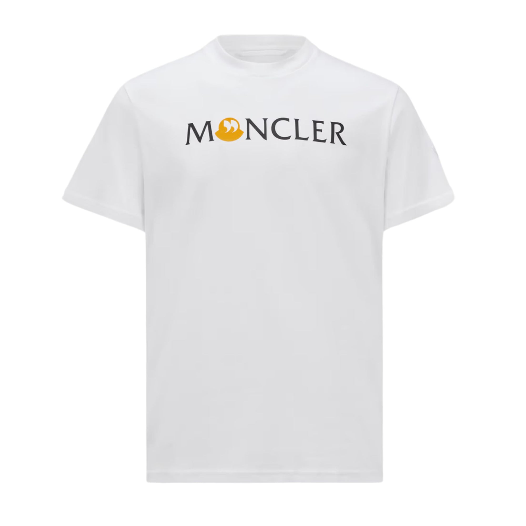 Moncler T-Shirt Logo White-AL Capone Premium