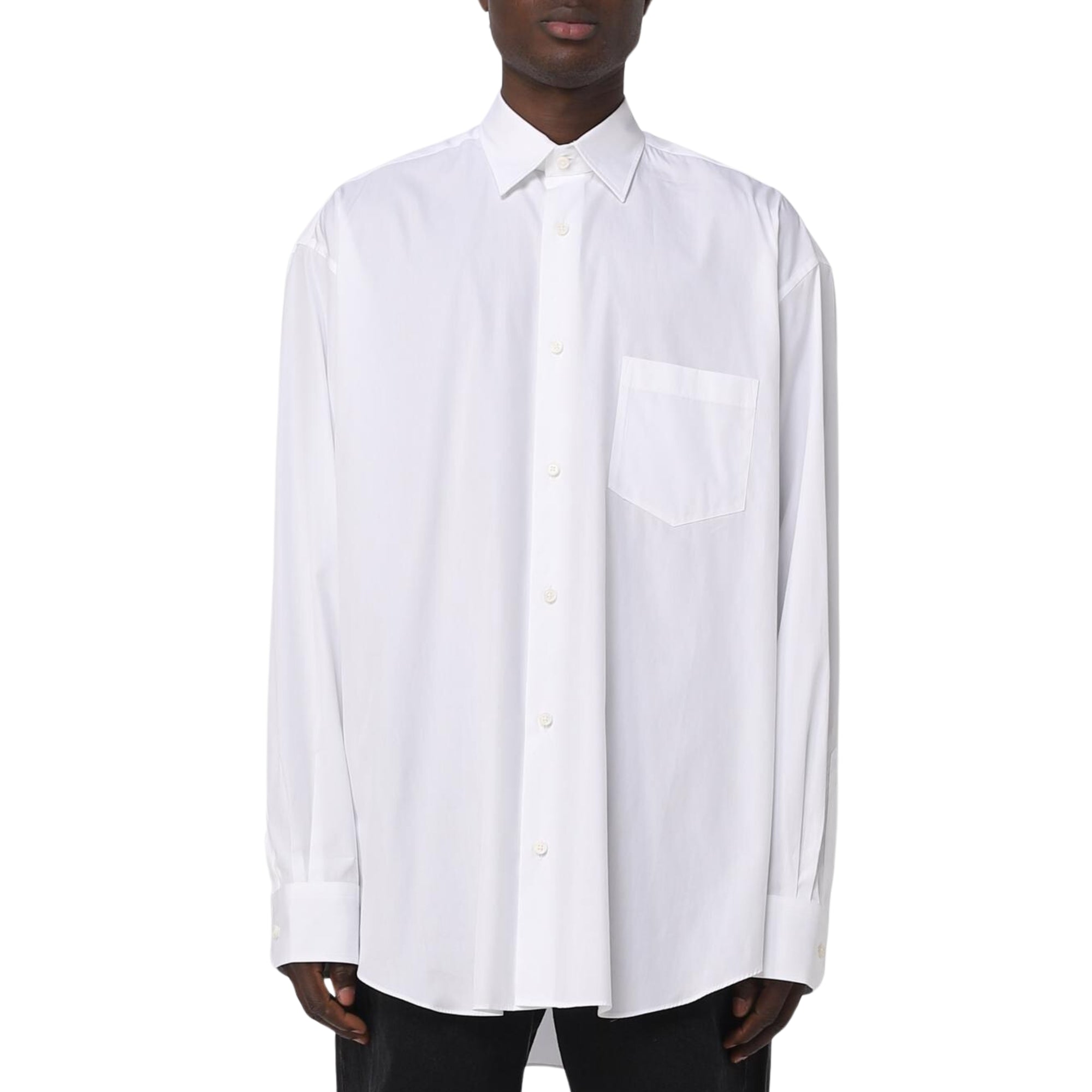 Vetements Shirt Monogram Classic White-AL Capone Premium
