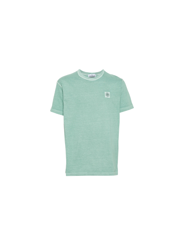 Stone Island T-Shirt Logo Green-AL Capone Premium