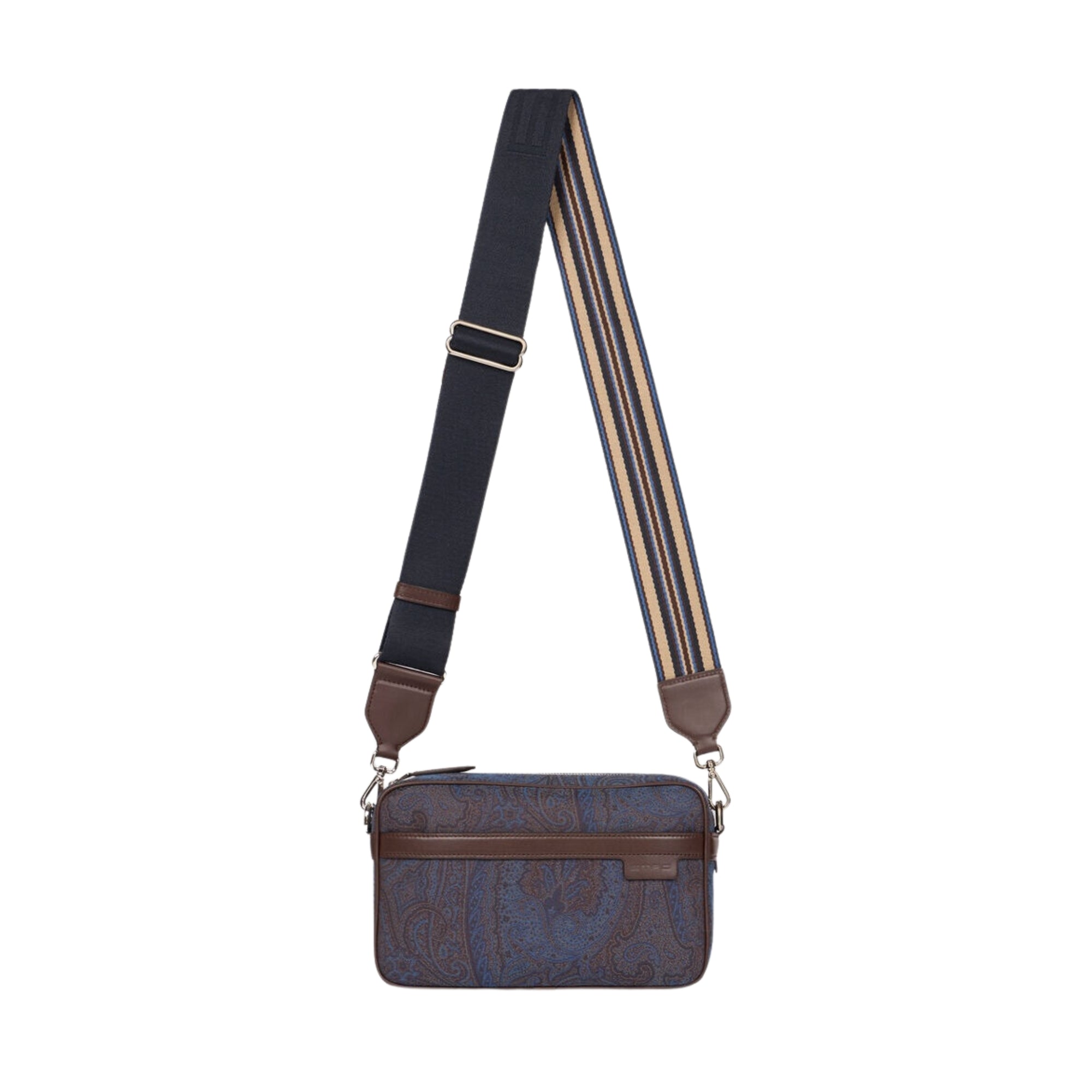 Etro Bag Crossbody Camera Case Arnica Jacquard Black-AL Capone Premium