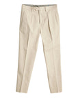Etro Pant Linen Jacquard Beige