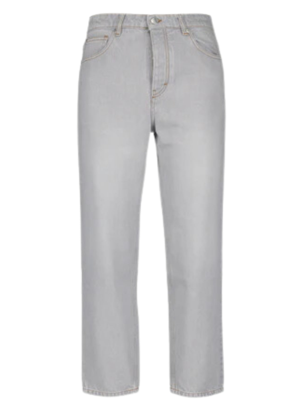 Ami Jeans Tapered Fit Denim Javel Grey-AL Capone Premium