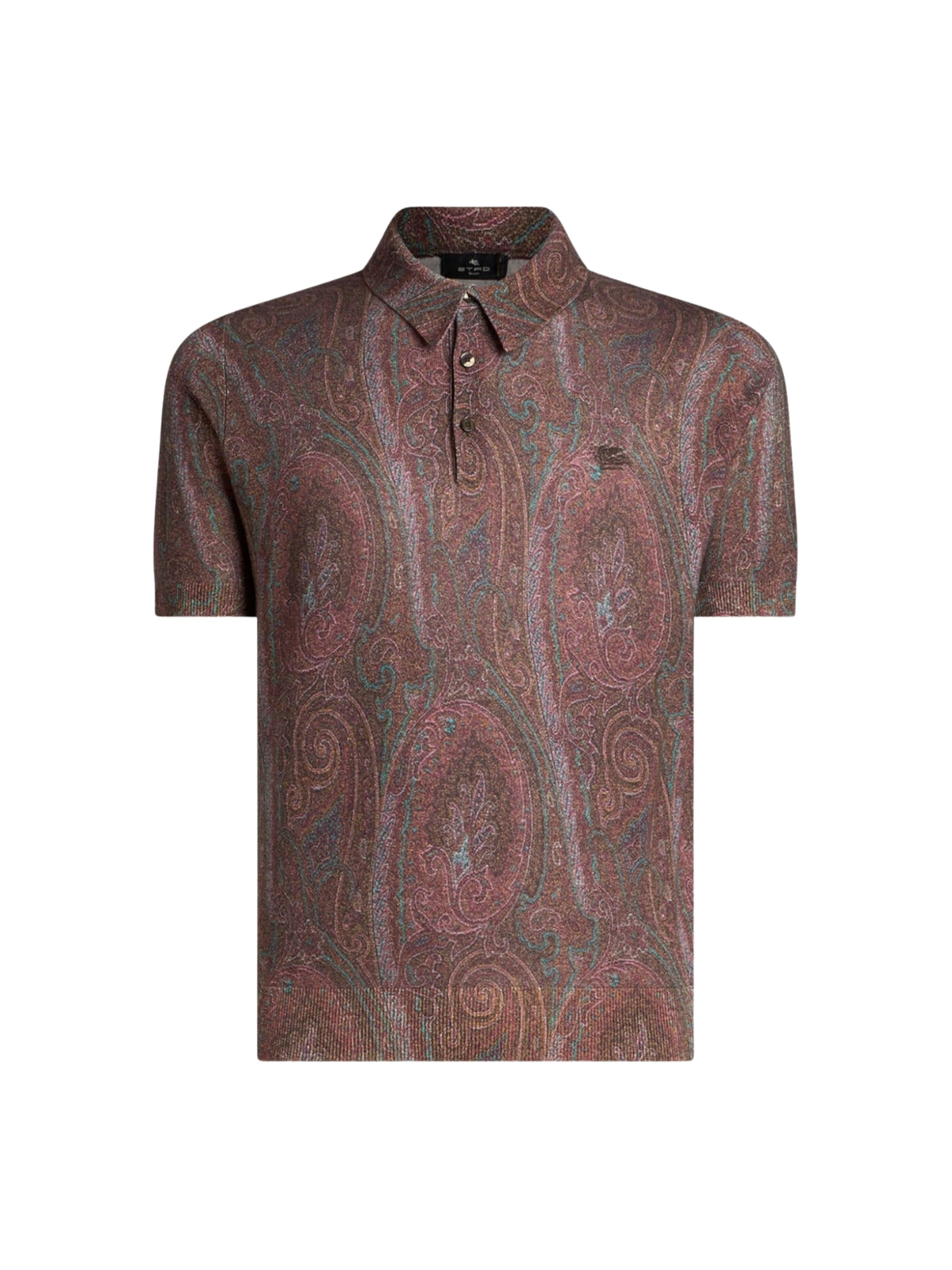 Etro Golfer Knitted Allover Paisley Multi Colour-AL Capone Premium