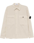 Stone Island Overshirt Long Sleeve Beige