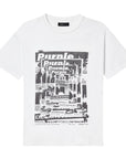 Purple T-Shirt Tabloids Logo White