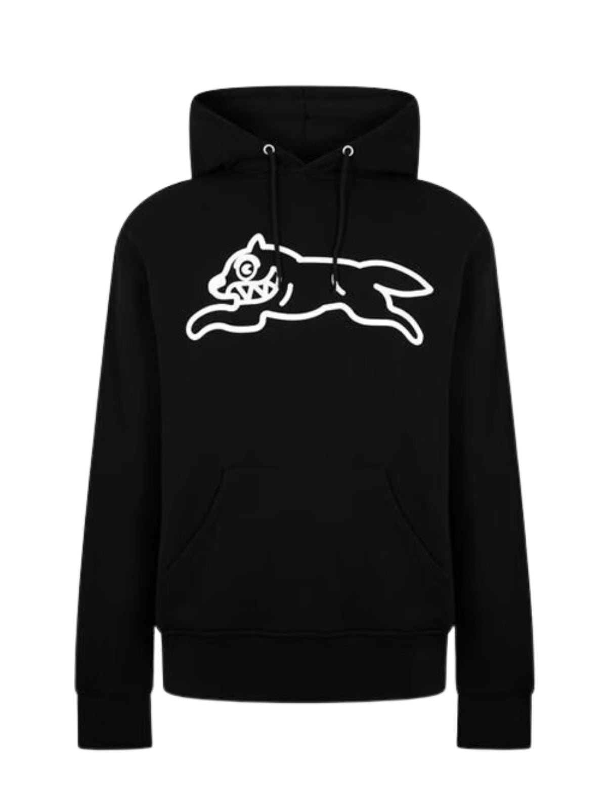 Ice Cream Hoodie Running Dog Black AL Capone Premium