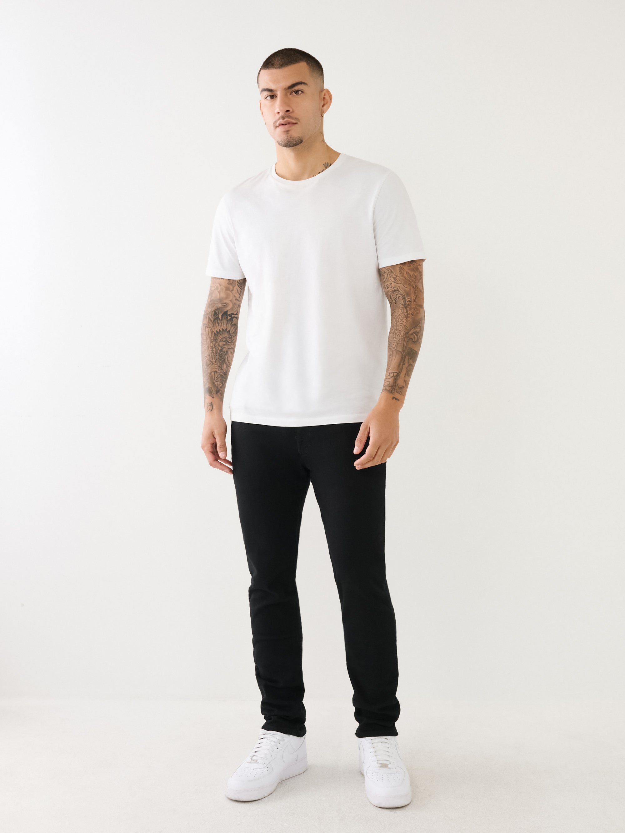 True Religion Rocco Flap Sn 32 Inseam 2Sb Body Rinse Black-AL Capone Premium