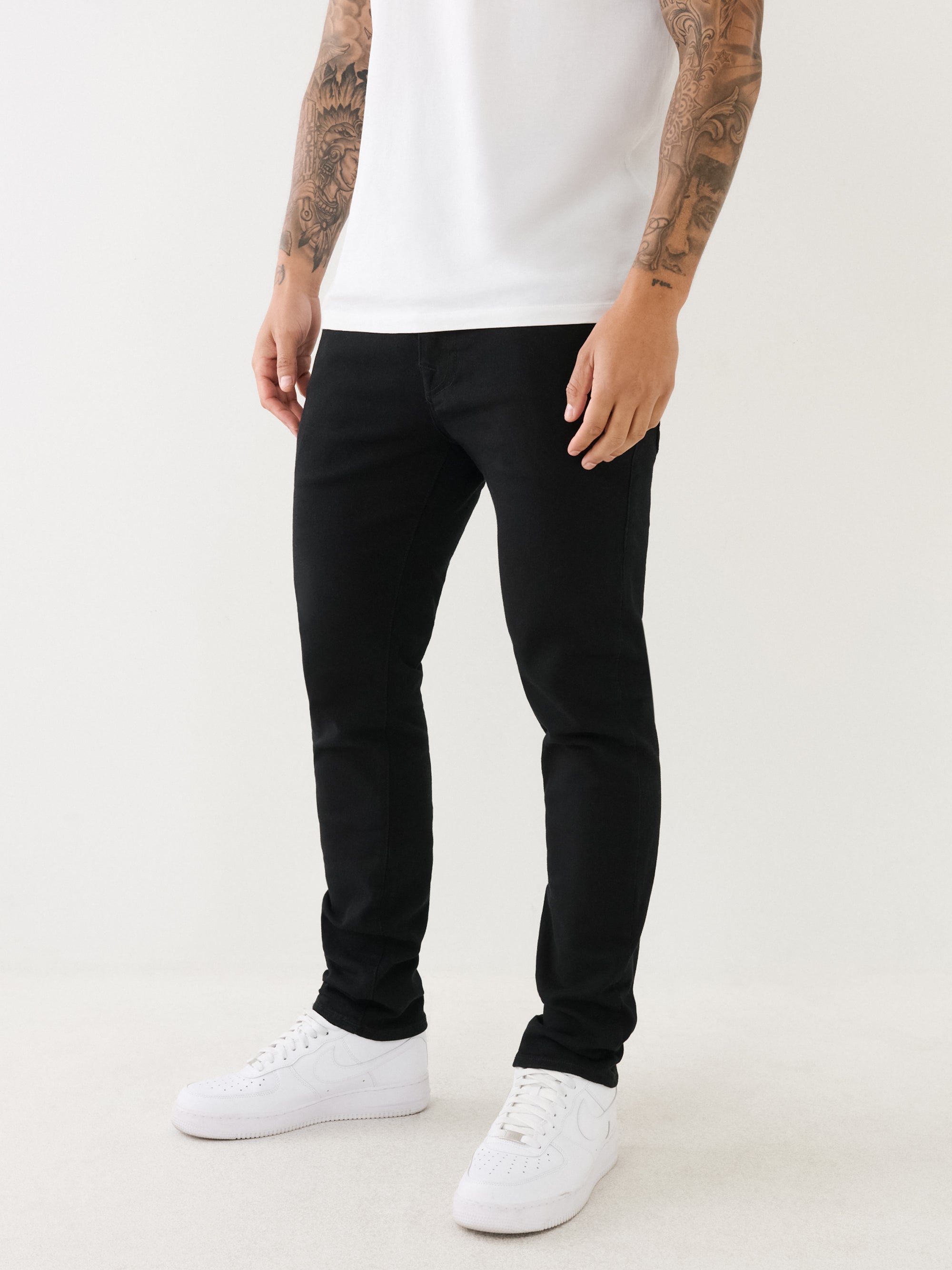 True Religion Rocco Flap Sn 32 Inseam 2Sb Body Rinse Black-AL Capone Premium