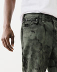 True Religion Bobby Sn Flap 32 Inseam Bijou Black Wash
