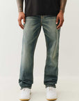 True Religion Ricky Super T Flap 34In Midnight Warehouse Dark Wash