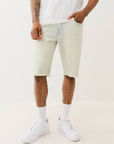 True Religion Ricky Sn Flap Short Fray Blue Mariner Light Wash