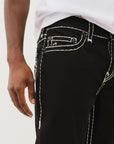 True Religion Rocco Super T No Flap 32 In 2Sb Black Rinse