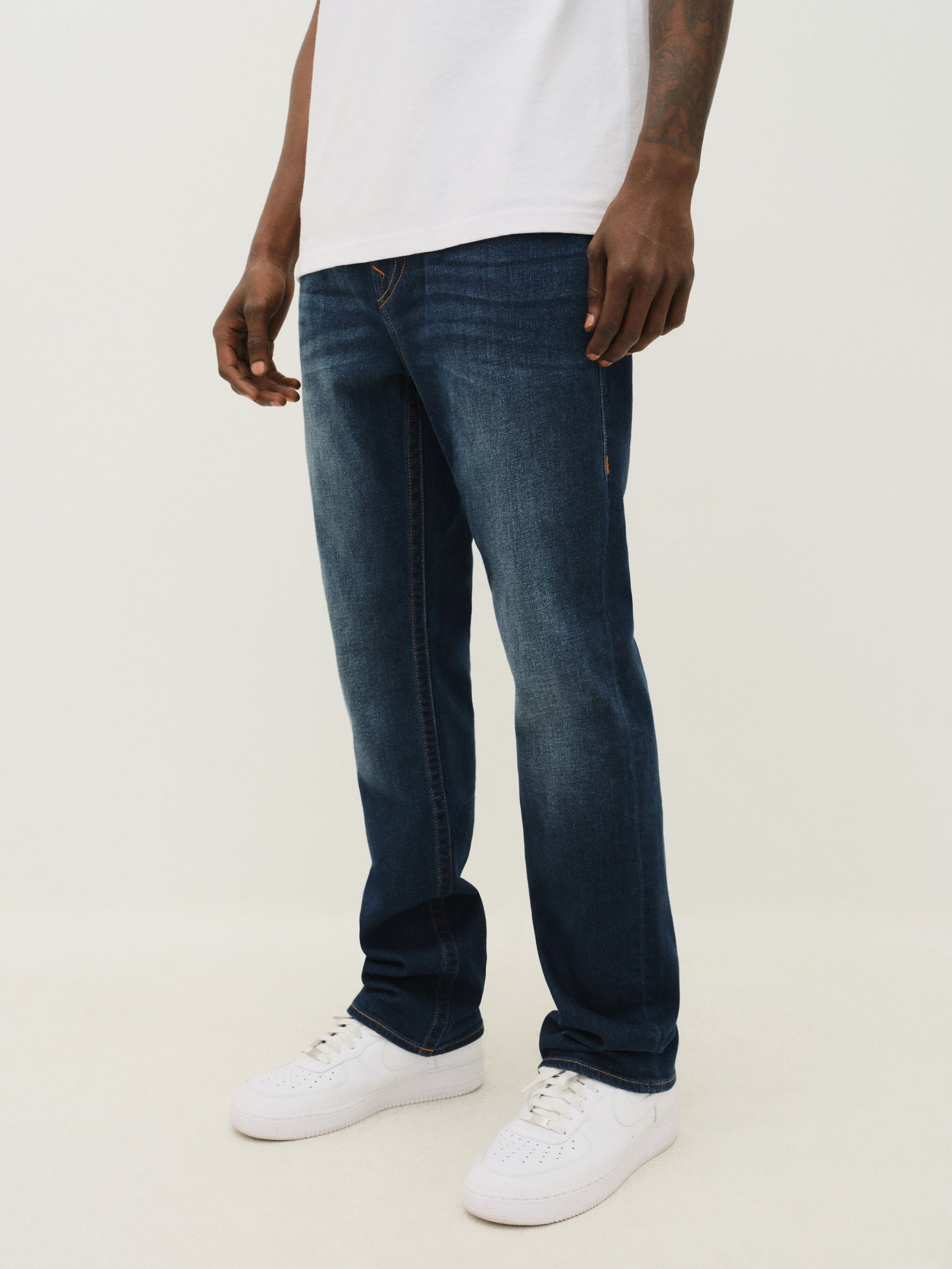 True Religion Ricky Sn Flap 34 In Damon Dark Wash-AL Capone Premium