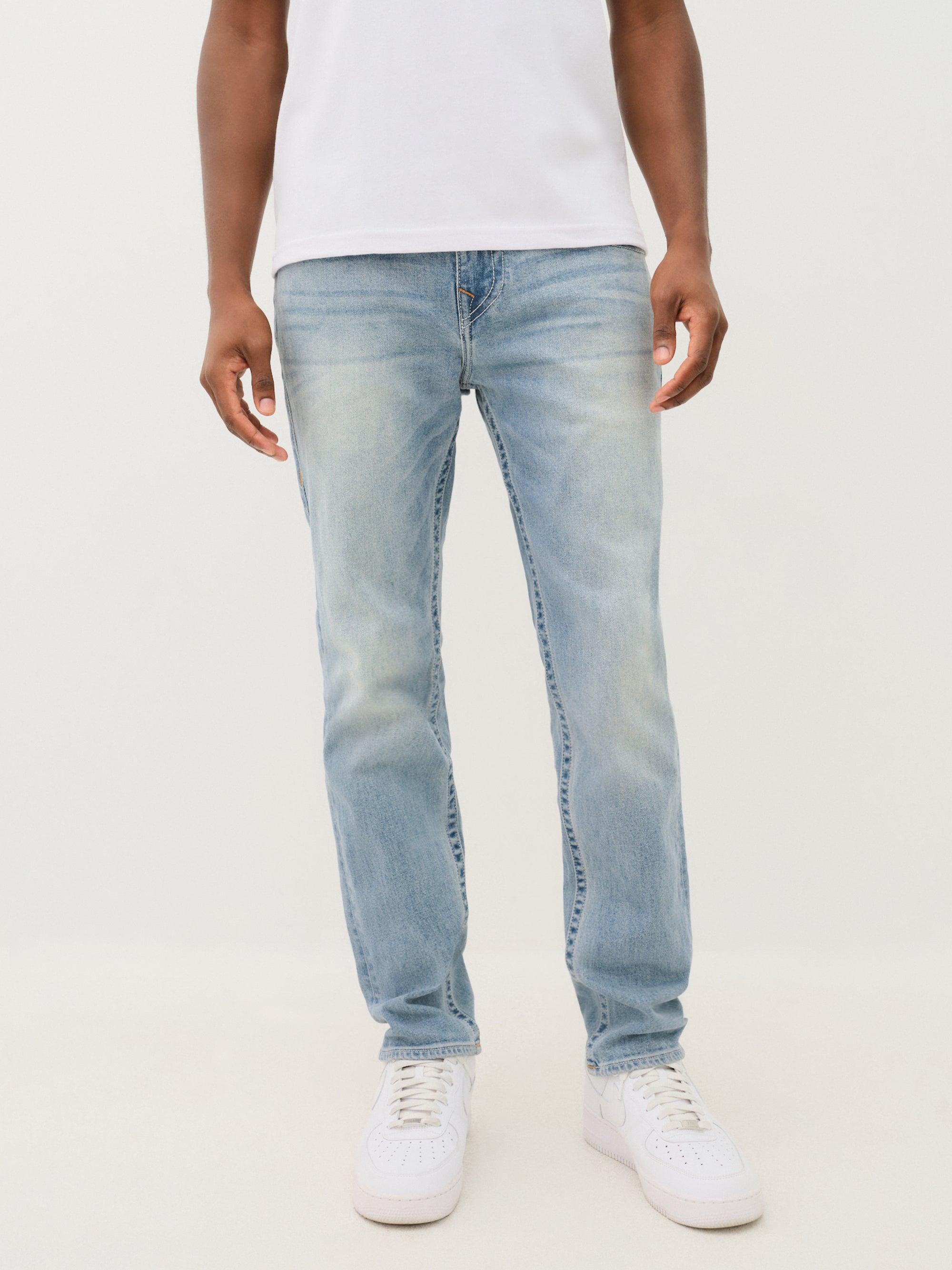True Religion Rocco Sn No Flap 32 Inseam Brilliant Medium Wash-AL Capone Premium