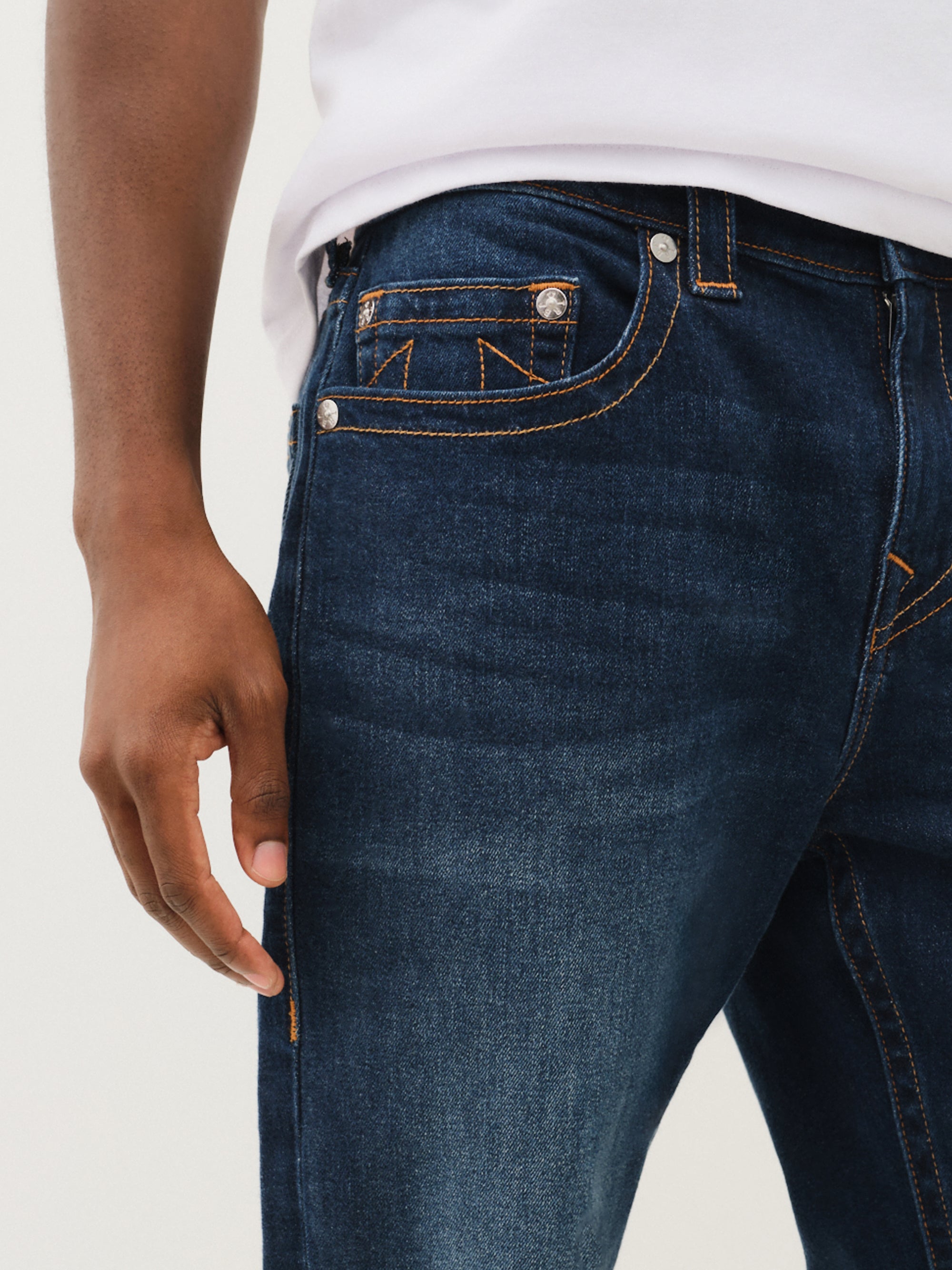 True Religion Rocco Sn No Flap 32In Damon Dark Wash-AL Capone Premium