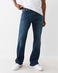 True Religion Billy Sn Flap 34 In Damon Dark Wash