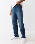 True Religion Jeans Bobby Sn Nf 32 Inseam Damon Dark Wash